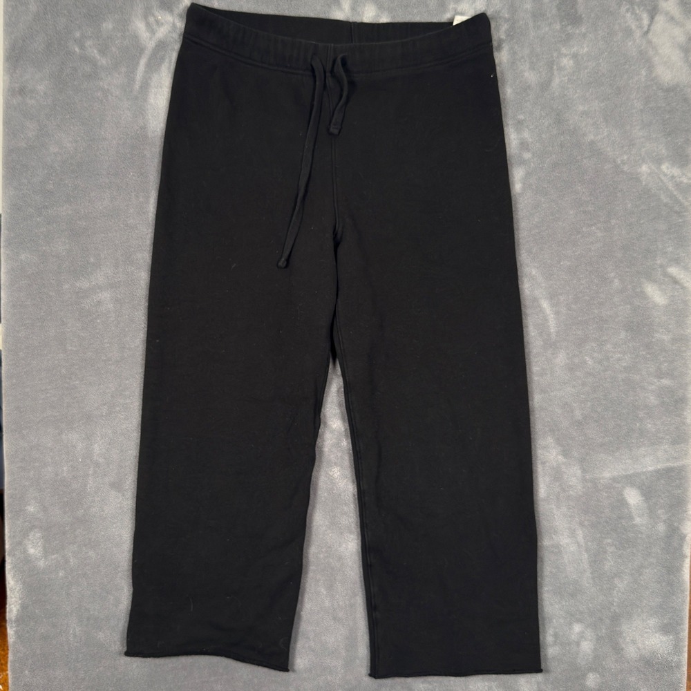 Frank & Eileen Tee Lab Catherine Favorite Sweatpants S Crop Pants Terry Raw Hem
